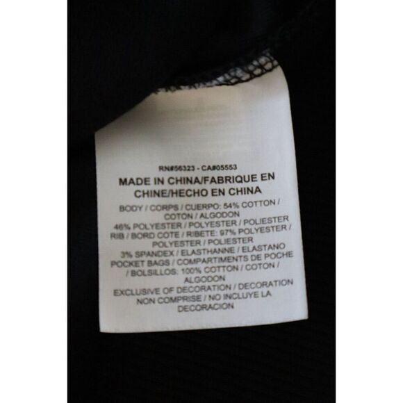 Nike 908762-010 Women's Sz S Black Light Pumice Full Zip Cropped Track Jacket - Picture 4 of 8